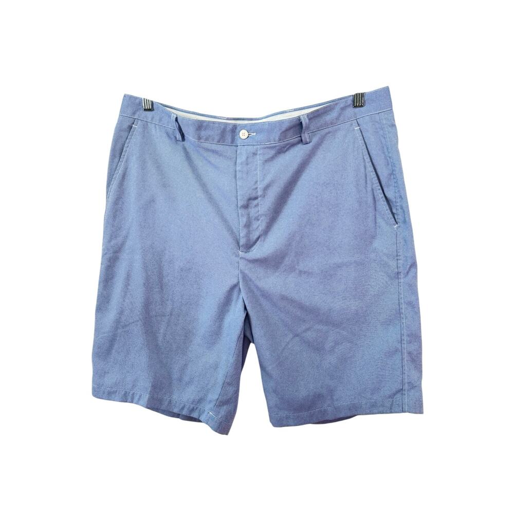 Footjoy Golf Shorts Men's 40 Blue Chino 100% Nylon
